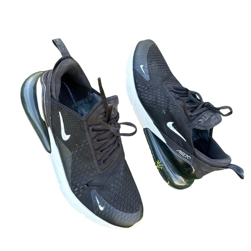 Nike Air Max 270 Men's Athletic Shoes Size 12‎ Black Anthracite White